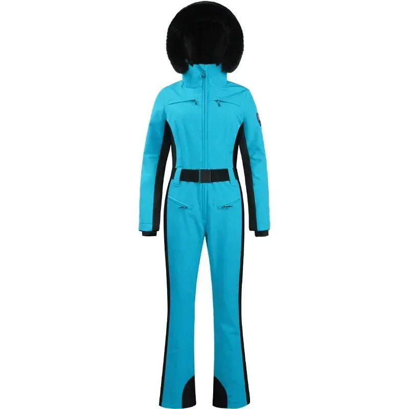 Skiing Suites 2025 Winter Snowboard Wear Outdoor Sports Overalls New 1PS Warm Female Ski Clothing Windproof Waterproof Jumpsuits