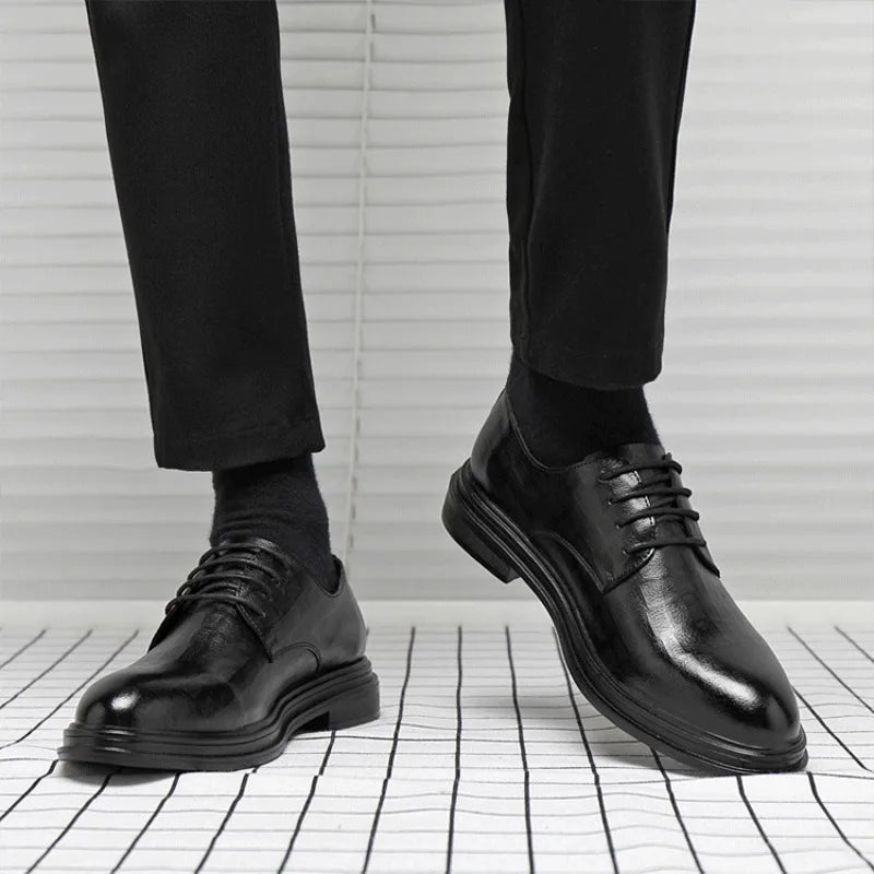 Spring Autumn New Men's Business Shoes Men's Formal Skin Shoes Casual Fashion Men Sneakers Social Elegant Trend Flat