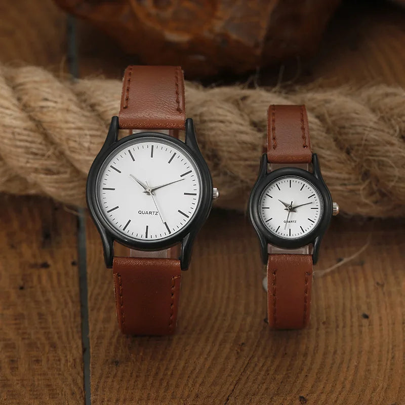 Watches for Men Reloj Hombre Fashion Watch for Lovers Leather Watches Quartz Wristwatch Clock Gift Relogios Masculino