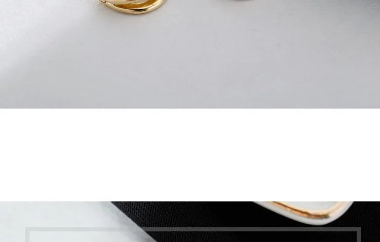 925 Sterling Silver Three layers Earrings Simple Temperament Exquisite Hot Semale Sexy Jewelry Gift
