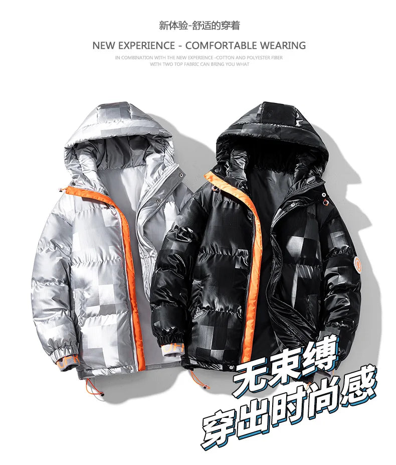 Men's winter jacket waterproof Cotton coat New style parkas hooded jacket Men's windproof thick warm man's fashion parkas