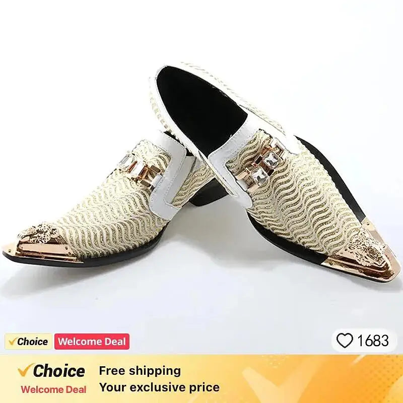 New Men's Shoes Italian Formal Shoes Oxford Men's Handmade Genuine Leather Business Party Shoes 36-49