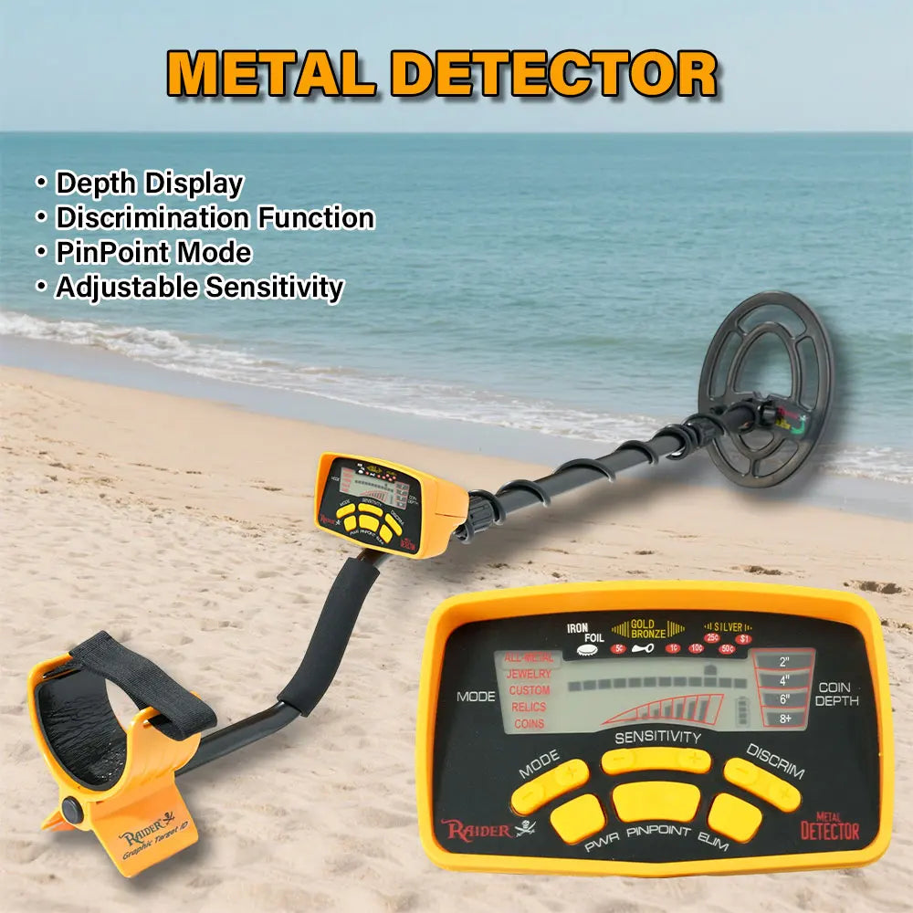 (Battery-free)MD6250 Professional Metal detector Underground Metal detector Hunter detects metals with high performance