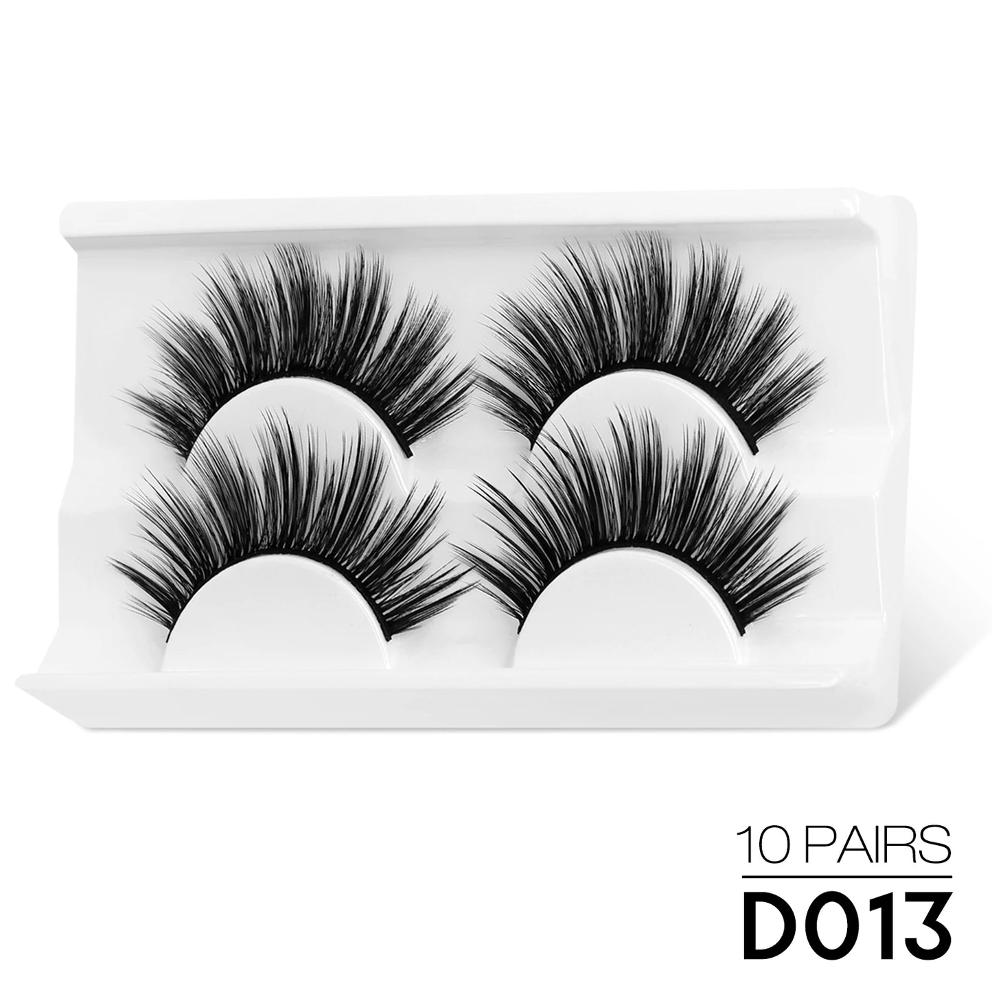 WOSHEER Half Eyelashes Natural Cat Eye Lashes Soft Wispy Faux Mink Lashes Eyelashes Extension Makeup