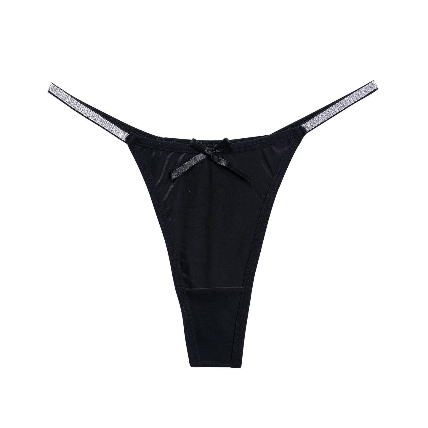 Thong Briefs for Women Soft Comfortable Solid Color Sexy Underpants with Thin Belt Female Lingerie Women's Thong