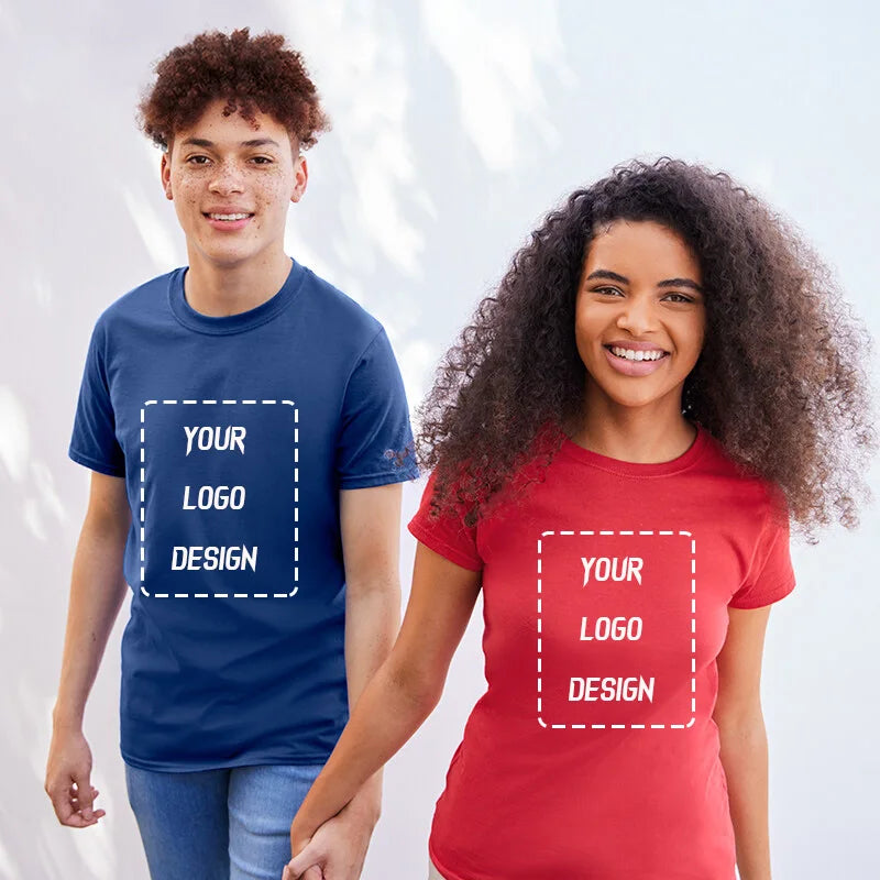 Men's T-shirt 100% cotton Your OWN Design t-shirt man Brand Logo/Picture Custom DIY print o-neck t-shirt male tops