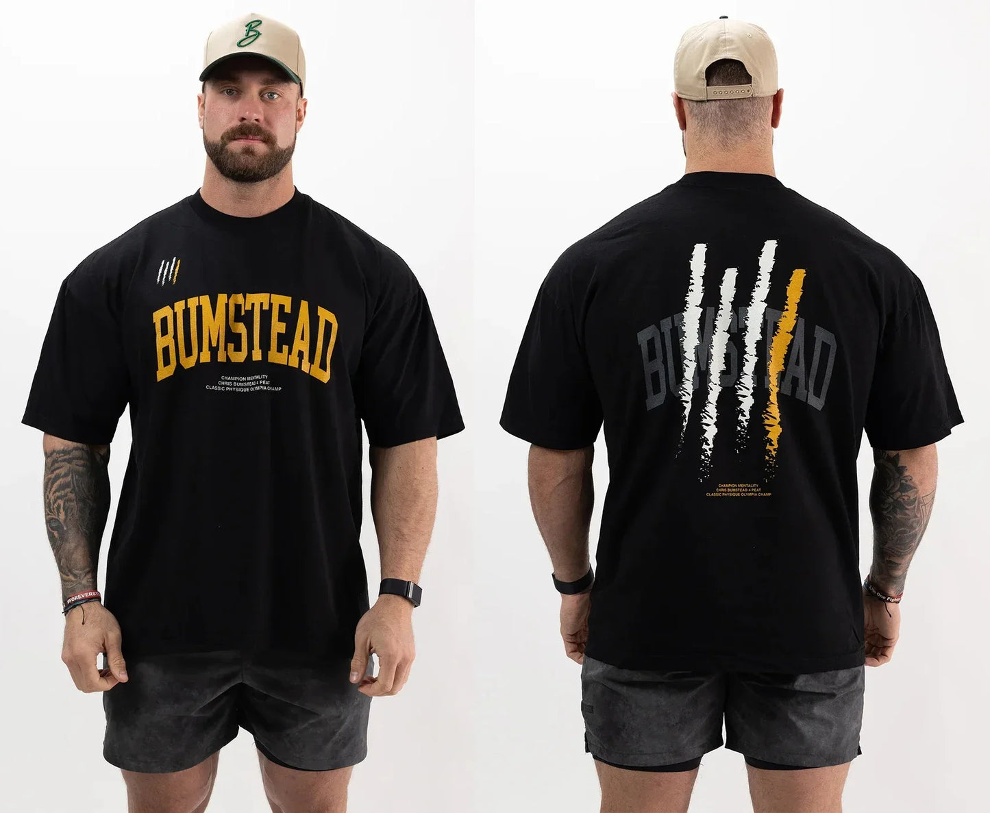 2025100% pure cotton T-shirt fitness men's T-shirt clothing summer exercise basketball high-quality Cbum top T-shirt