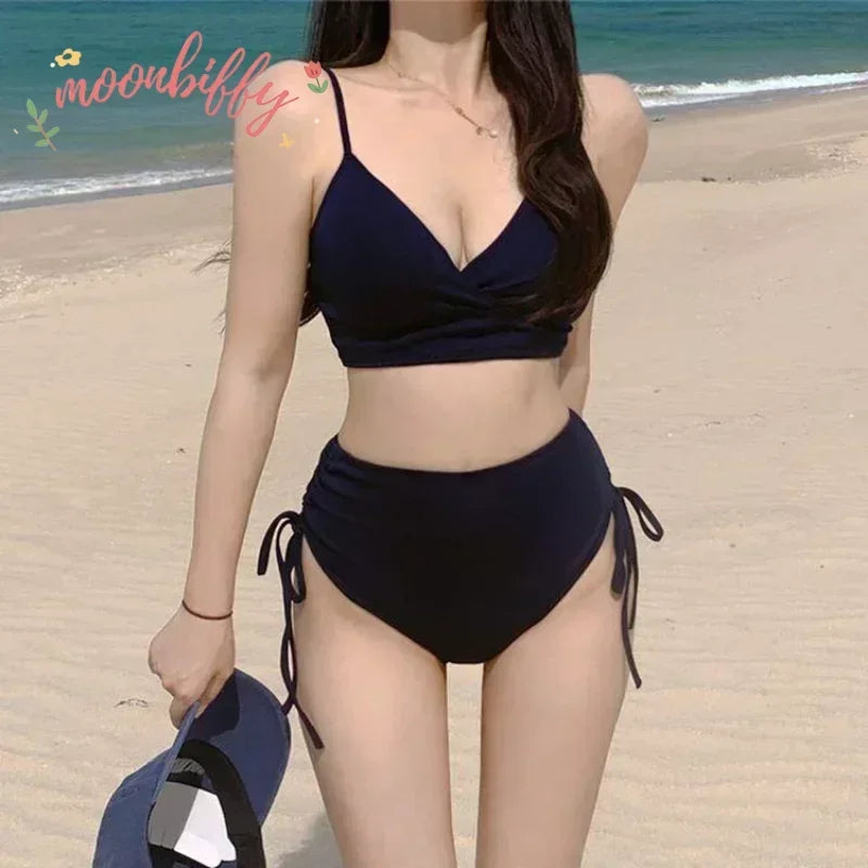 Swimsuit Women Micro Bikini Bathing Suit Fashion Sexy Summer New Model Korean Version Cinjunto De Dos Piezas Mujer