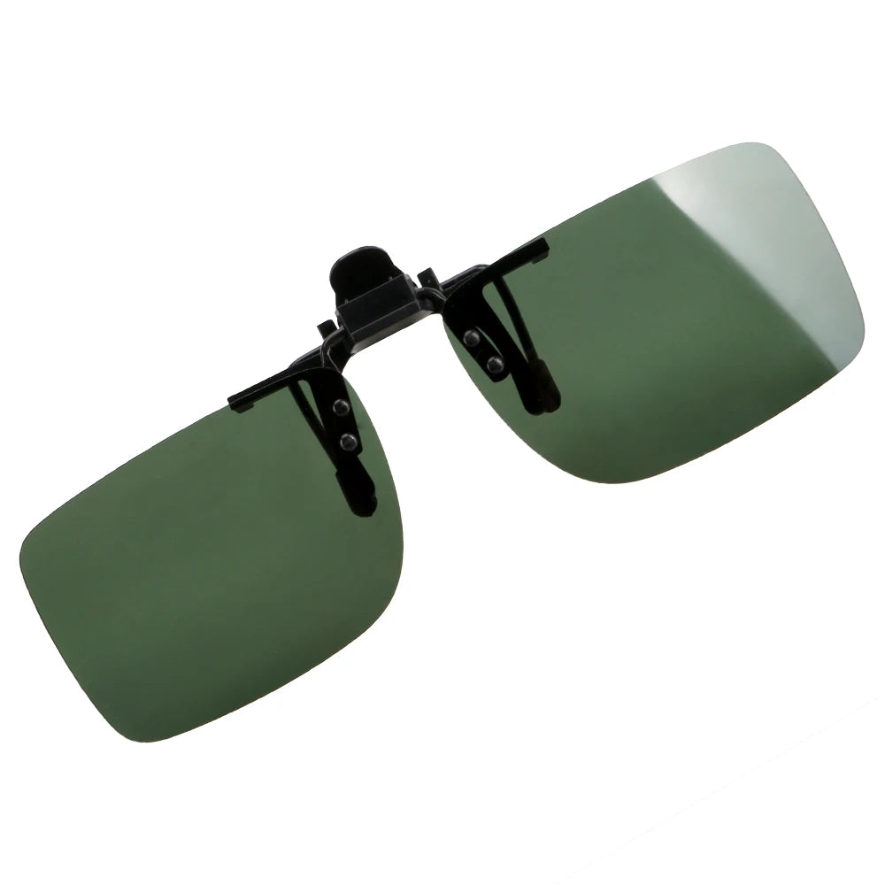 Driver Goggles Polarized Sun Glasses For Men Women Clip On Sunglasses Driving Night Vision Lens Anti-UVA UVB