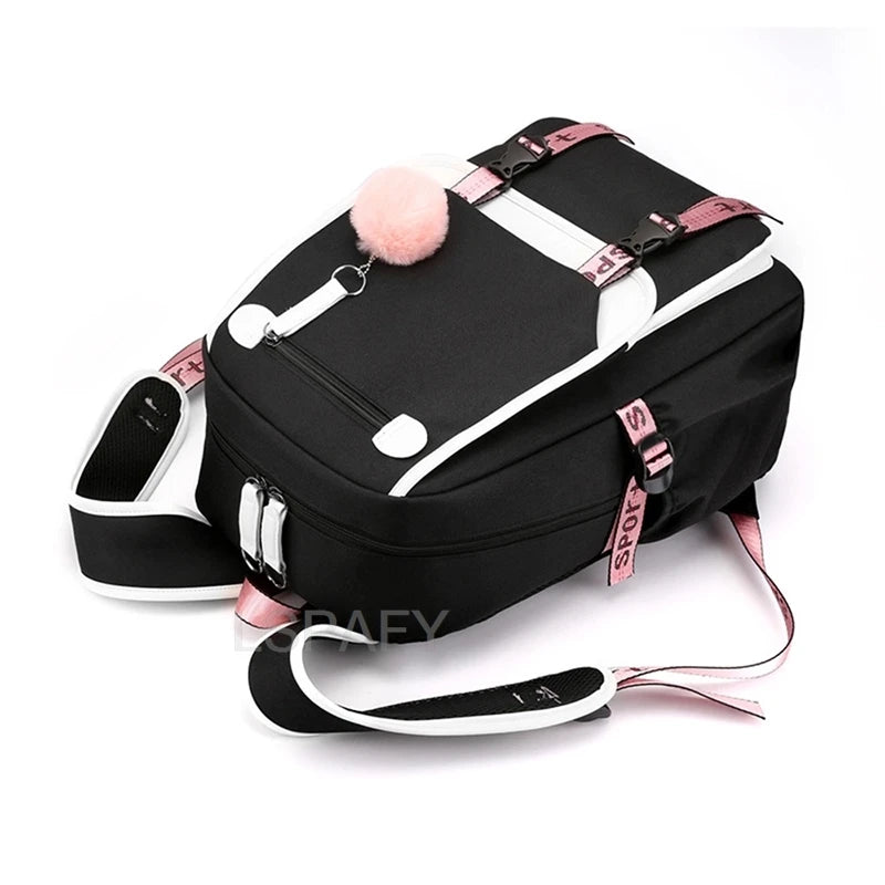 My Little Pony SchoolBags Fashion Boys Girls Backpack Rucksack Casual Travel Multipocket Book Bags New Semester Gift