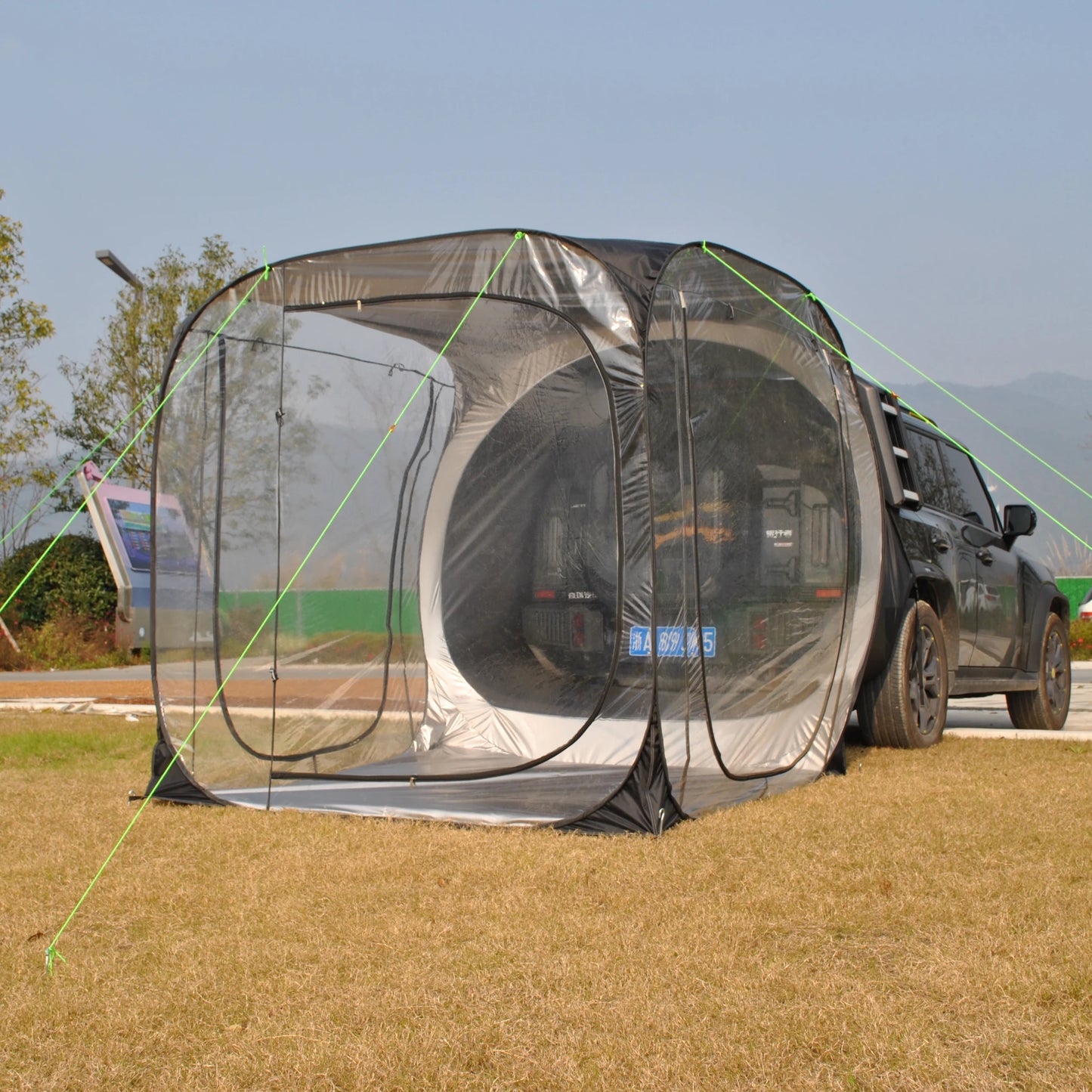 Car Rear Automatic Tent, Car Tailgate Tent,Pop Up Car Rear Tent, SUV Tents Car Tents for Campers Multipurpose Truck Tent