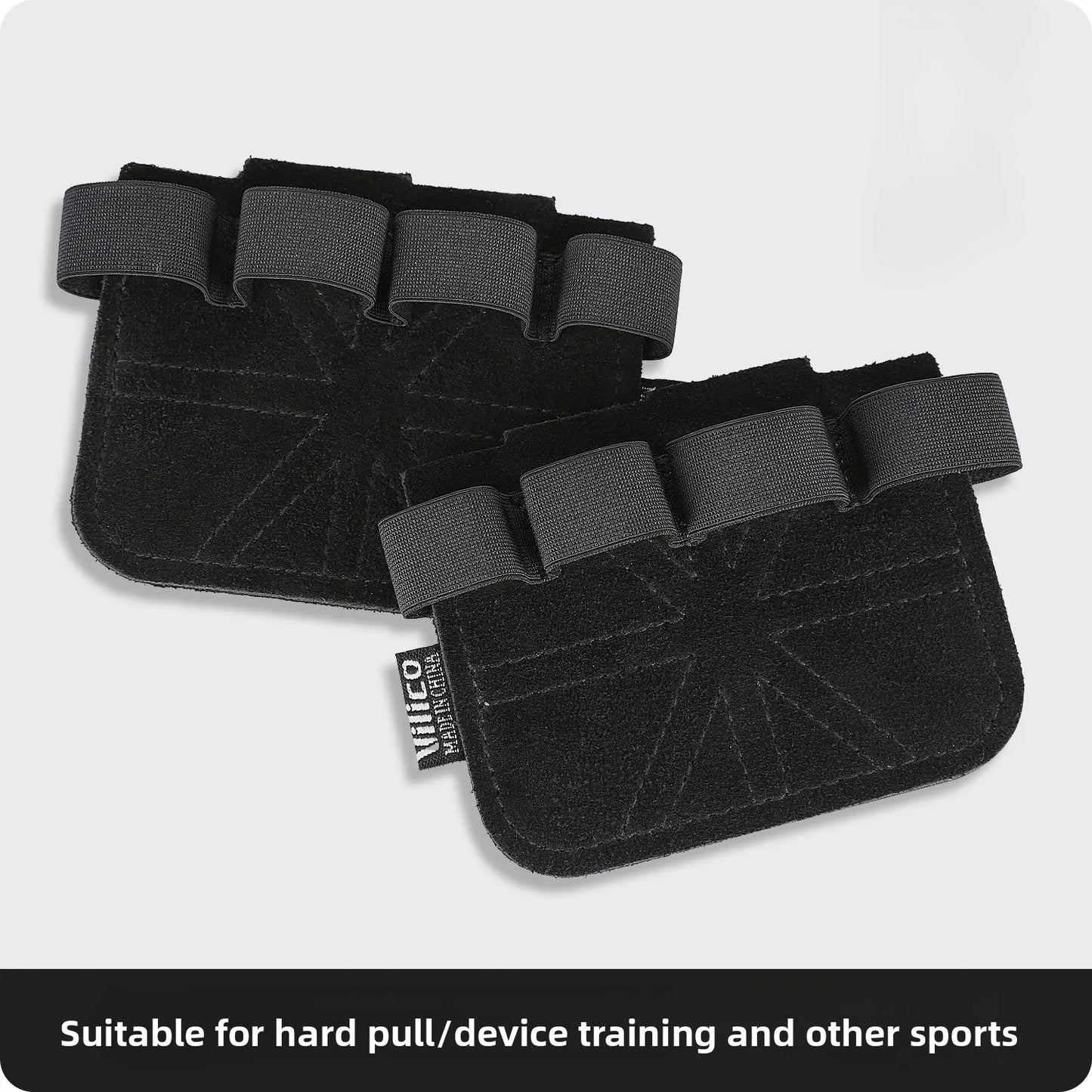 Leather Weight Lifting Training Gloves Palm Protection Women Men Fitness Sports Gymnastics Grips  Pull Ups Weightlifting Workout
