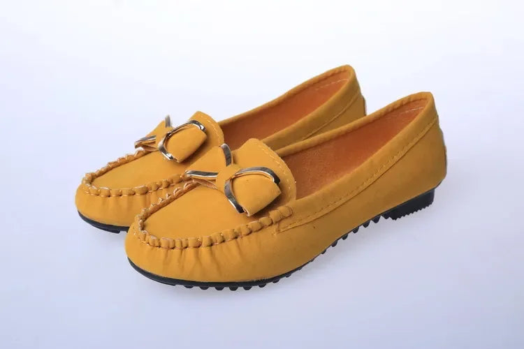 Women's Flat Shoes Fashion Casual Lofers 2025  Ladies Elegant Butterfly-Knot Comfortable Shoes Women Soft Classic Office Shoes