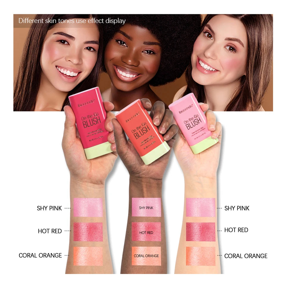 pixiBlush Cosmetic Blush Palette Long lasting Matte Stick Makeup Products Make Up Blusher Cosmetics Pink Blush in Bar Korean