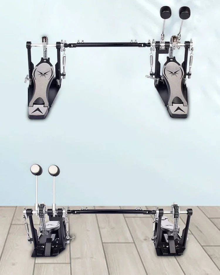 Musical Drum Double Bass Pedal Drum Guide Metal Percussion Musical Instruments Acoustic Accessories Kick Port Trigger Device