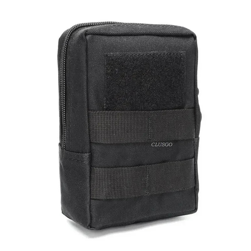 Tactical Molle EDC Pouch Compact Utility Pouch 600D Organizer Tools Bags with Thigh Rig Panel Multipurpose Tool Bag Wasit Bag