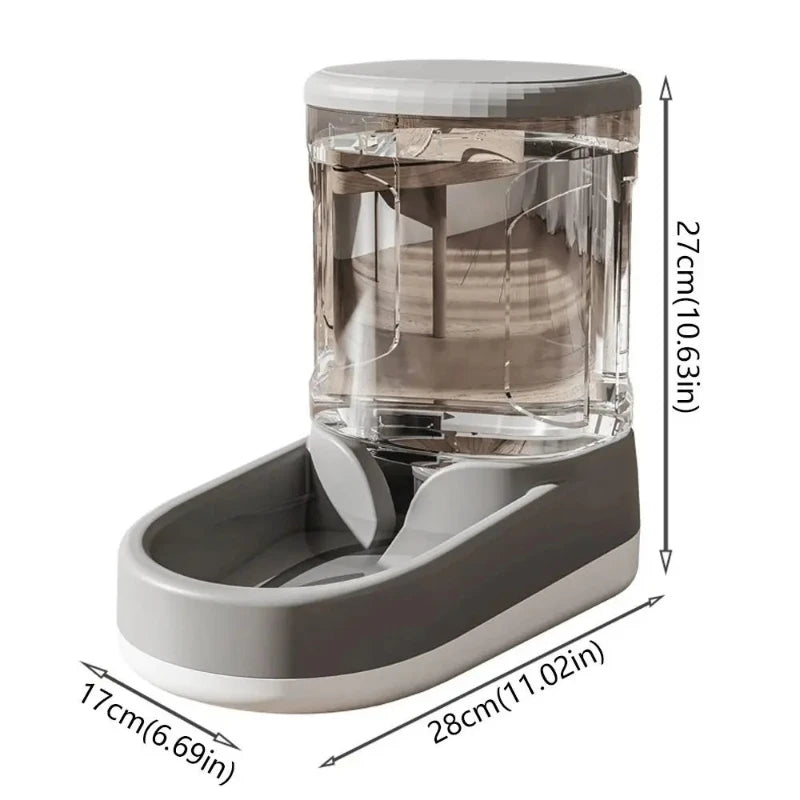 All-Size Pet Kit: Adjustable Height Feeder&Dish for Puppy/Senior Cats, Split-Design Non-Electric, Portable Spill-Free Solution