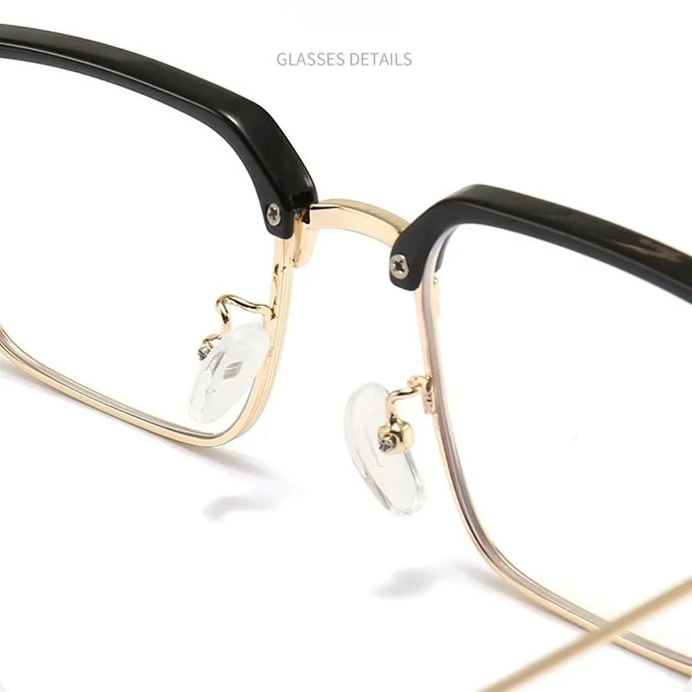 Photochromic Reading Glasses High Definition Men's Anti-blue Presbyopia Eyewear Metal Fashion Classic Hyperopia Eyeglasses
