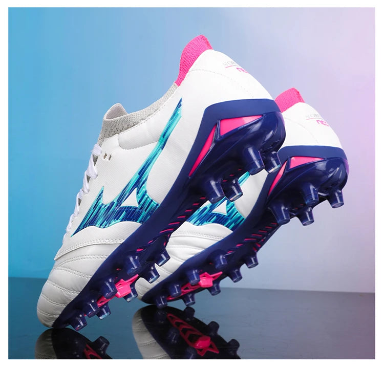 Soccer Shoes Men's Football Boots Grass Training Sports Society Soccer Cleats Non-slip Football Field Boot Crampons De Football