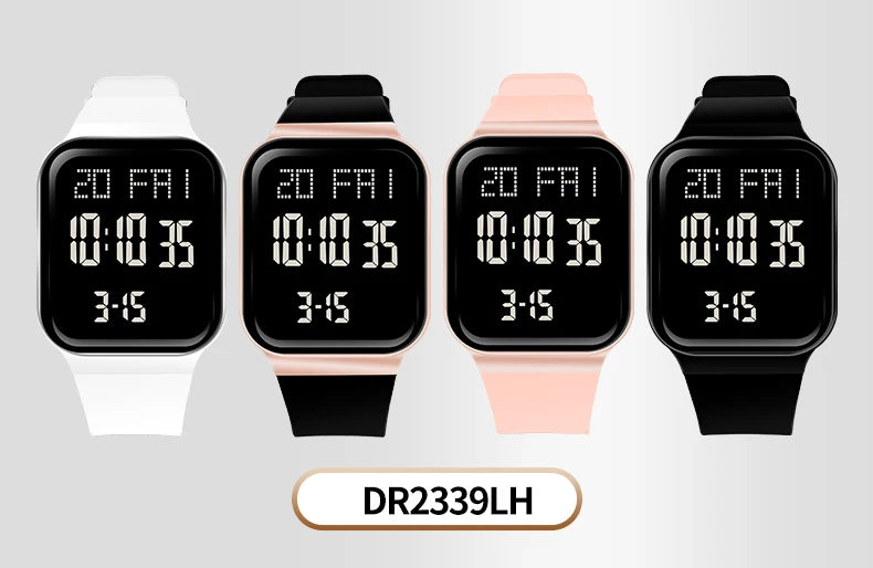 Watch For Men Sports High School Students Trendy Couple Watch Waterproof Alarm Clock Multi Functional Women's Electronic Watches
