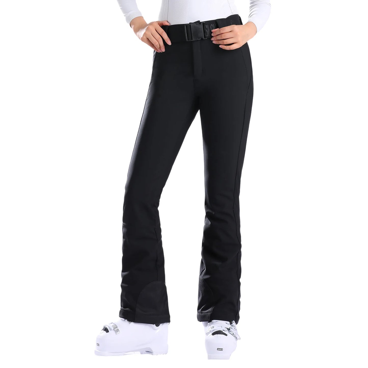 Winter New Skiing Pants Women Slim Fit Snow Trousers Outdoor Warm Sweat Pants Windproof Ski Pants Waterproof Snowboard Clothes
