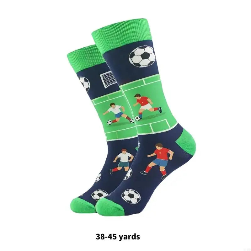 5 Pair Practical Breathable Sock Football Stockings Suitable for Reduce Fatigue and Improve Athletic Performances 69HD
