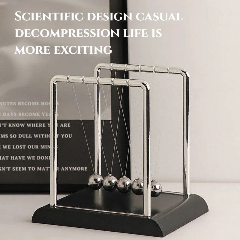 Newton pendulum ball mini perpetual motion levitation small ornaments home study office desktop creative decoration crafts
