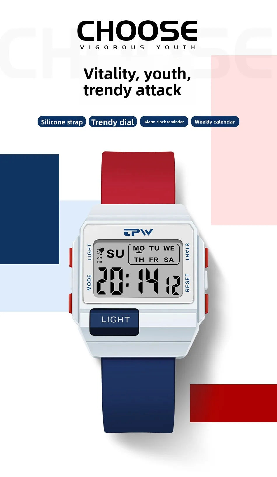 Men Watch for Men Set Brand Luxury LED Military Digital Multifunctional Mode Sport Quartz Fashion Watch Relogio Masculino