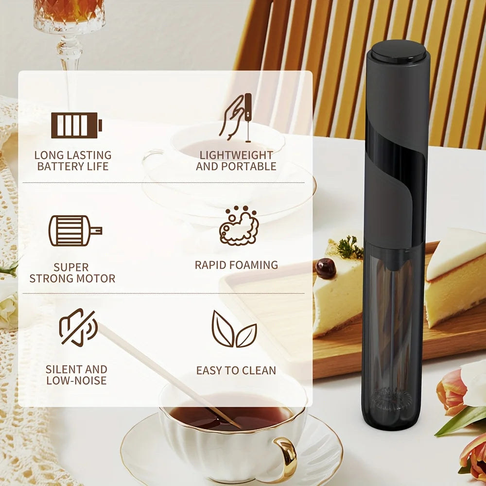 Coffee blender, electric milk mixer, milk cap whipping machine, hand-held milk blender