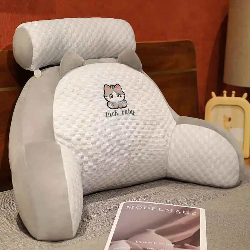 2024 New Detachable Waable Extra Large Semi-Barest Pillow Soft Covered Lazy Sofa Pregnancy Pillow Modern mat Sle...