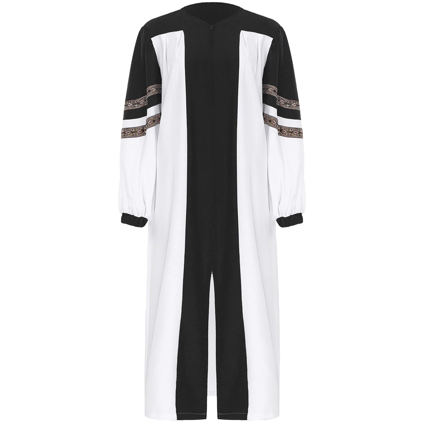 Womens Church Clergy Loose Choir Robe Dress Priest Preacher Dresses Baptism Confirmation Officiant Costume Praise Worship Dress