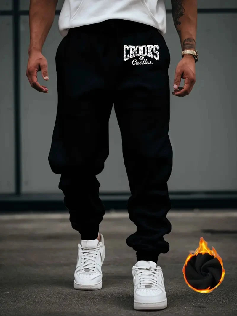 2026 Men's Pants New Autumn Winter Running Joggers Sweatpants Sport Casual Trousers Fitness Gym Breathable Pants