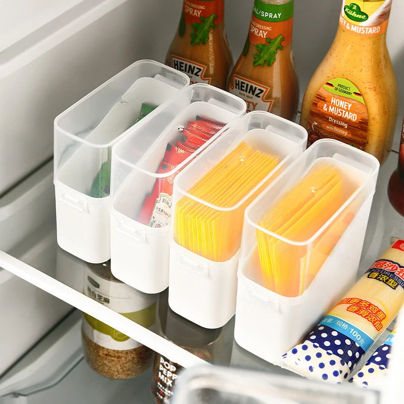 Cheese Keeper Case Airtight Food Storage Container With Lid Large Capacity Slice Cheese Holder Fridge Odor Transparent