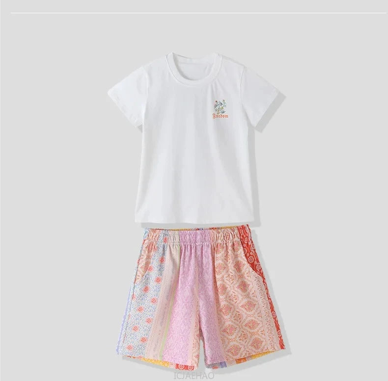 Dress 2025 Woman Vacation Couple Parent-child Beach Family Resorts Look Matching Holiday Outfit Mom Daughter Clothes Dad Son Set