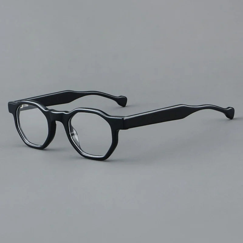 2024 New Plate Glasses Frames Retro Polygonal Men And Women Glasses Frames Round Frame Optical Prescription Glasses Frames 2114