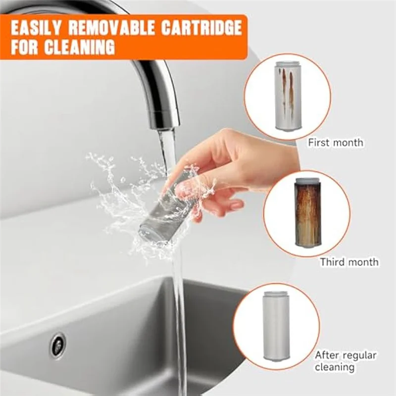 ABKW-Sediment Water Filter 40 Micron For Washing Machines, Showers, Gardens, Well Water Sand Trap Particle