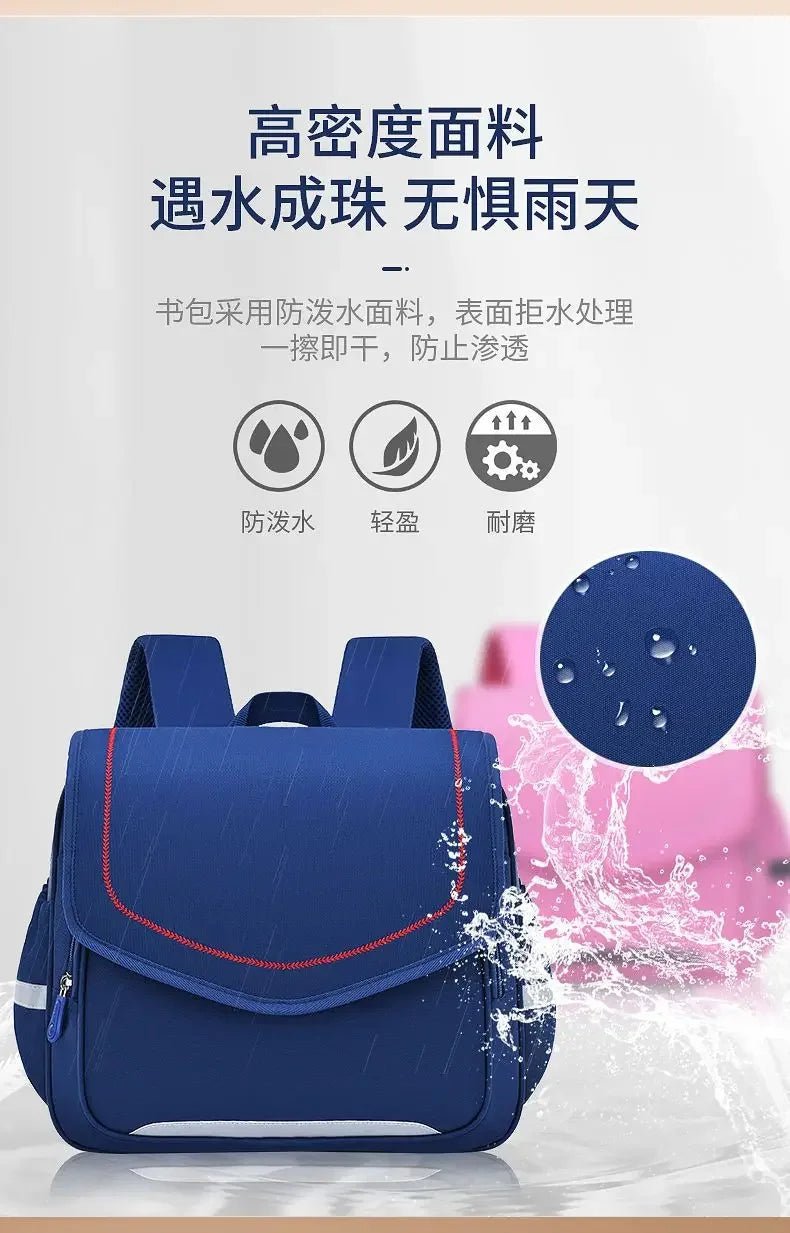 2025 New Fashion School Bags Boys Girls Brand Children Backpack Japanese Style Student Book Bag Large Capacity Kids Schoolbag