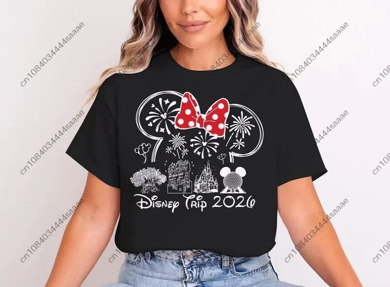 2026 Latest Hot Selling Commemorative T-shirt for Men and Women, Casual Sports Fashion, Adult and Children's Parent-child Wear