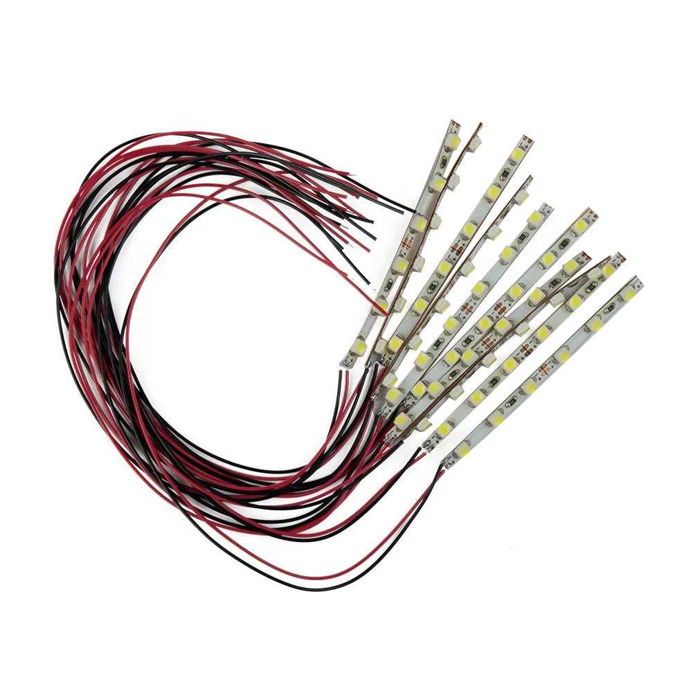 LED Light Strip Self-adhesive Part Warm/White AC/DC Accessories Building Flexible For Railway Layout Lamps Model