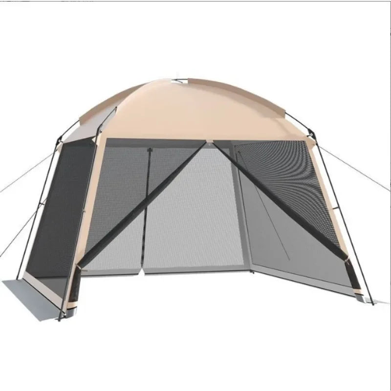 Large Outdoor Tent Canopy Sunshade Screen Gazebo Portable Mosquito Proof Camping Shelter