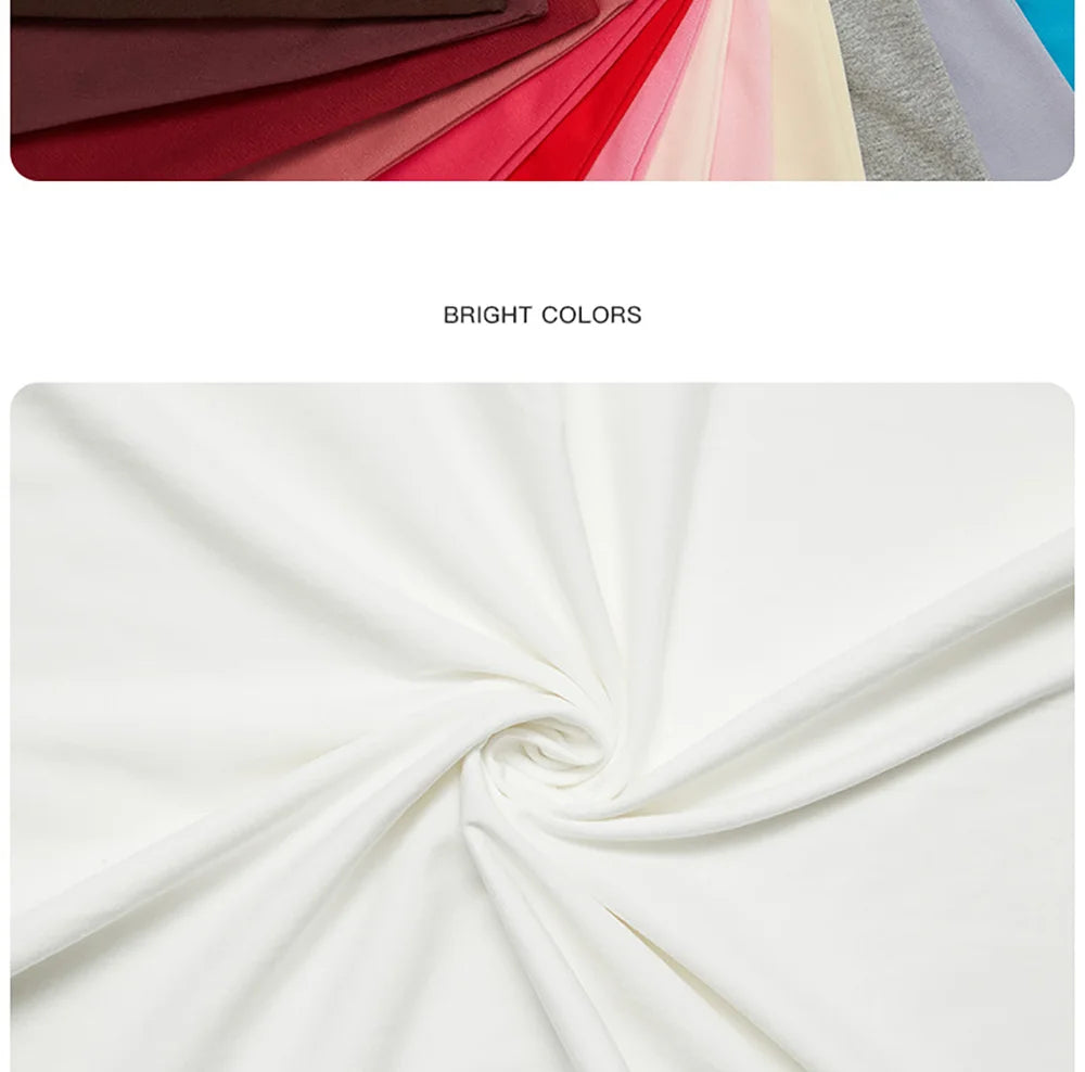 Loose Cotton Solid Tshirts Men Woman Short Sleeve Fashion Brand Trend Couple Clothing Tees Customized Candy Color Summer Tops