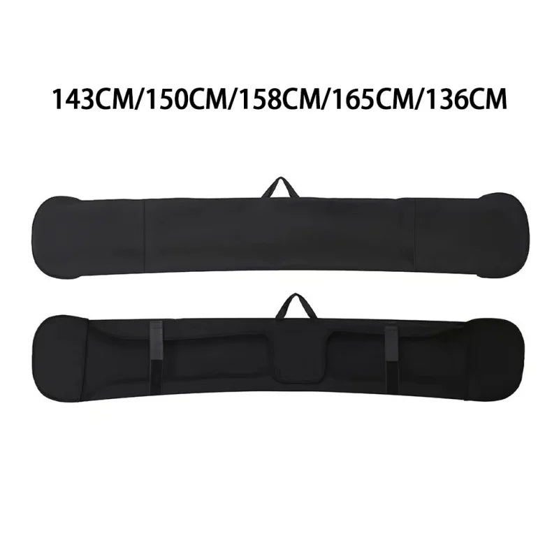 Snowboard Sleeve Durable Cover, Scratch-Proof Wear-Resistant Rust-Proof, Portable Simple Carry Case for Single Ski Board