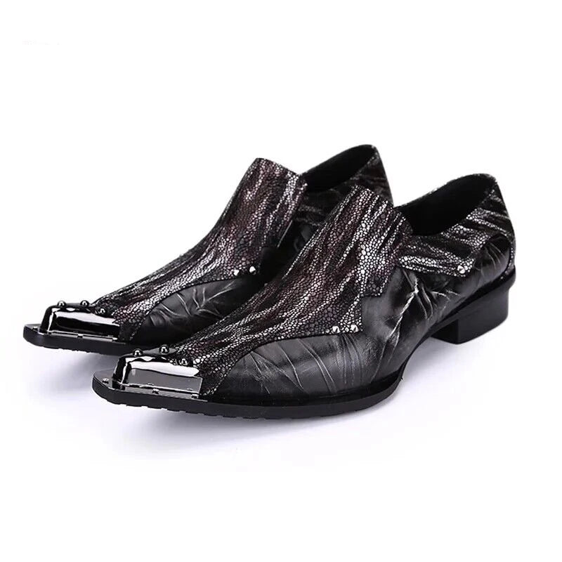 New Men's Shoes Italian Formal Shoes Oxford Men's Handmade Genuine Leather Business Party Shoes 36-49