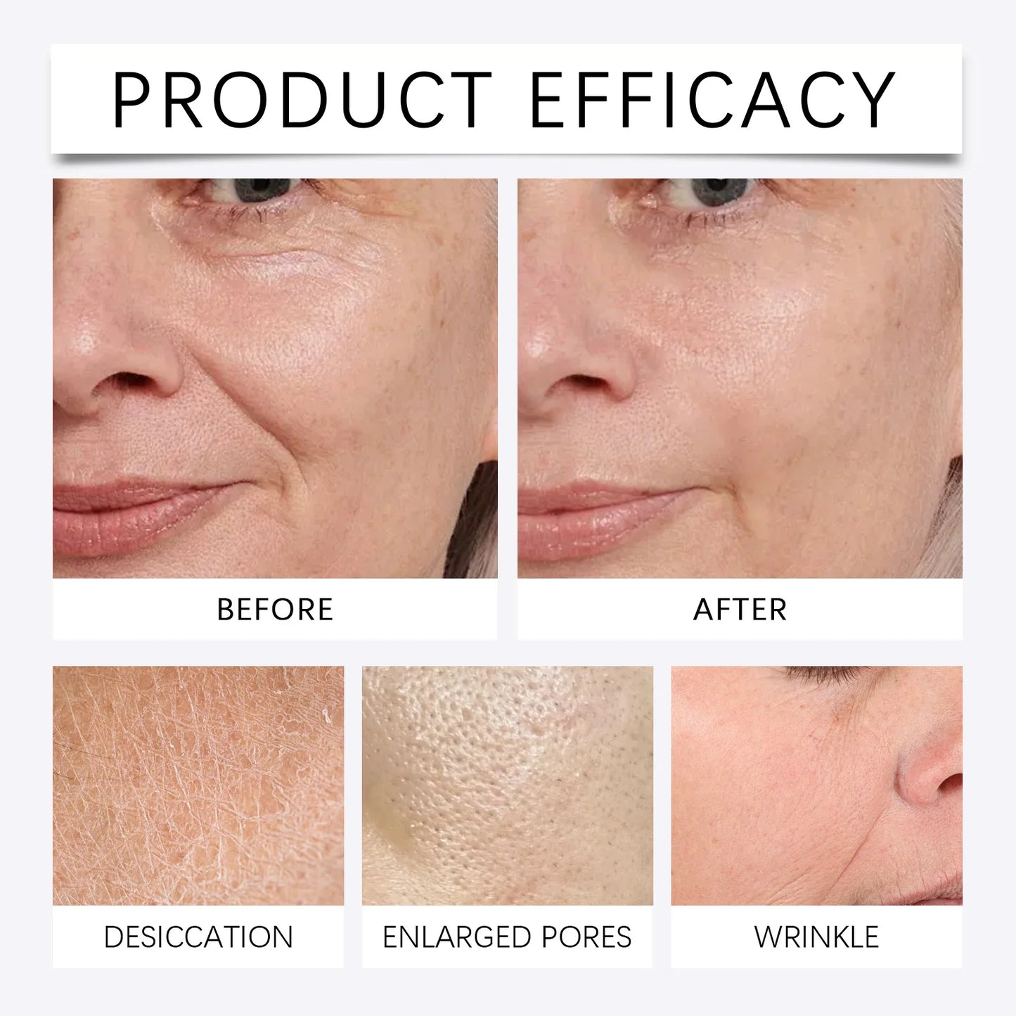 Moisturizing Renewal Set Firming Anti-Aging Essence Kit for Daily Care Improves Skin Texture Fine Lines Complete Skincare System