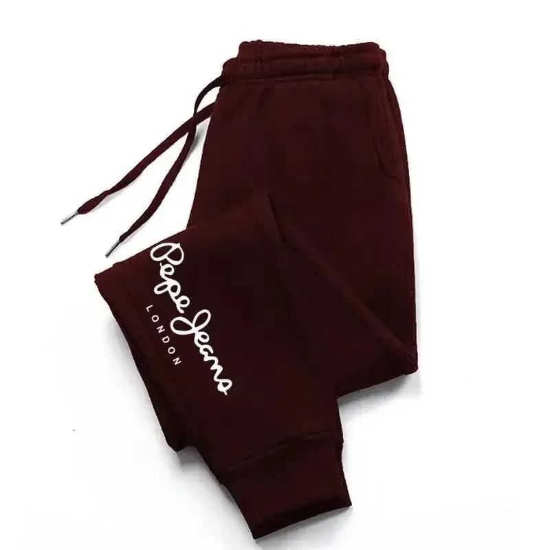 Spring and Autumn Fashion Pants for Men Slow Running Leisure Sports Printed Fashion Pants
