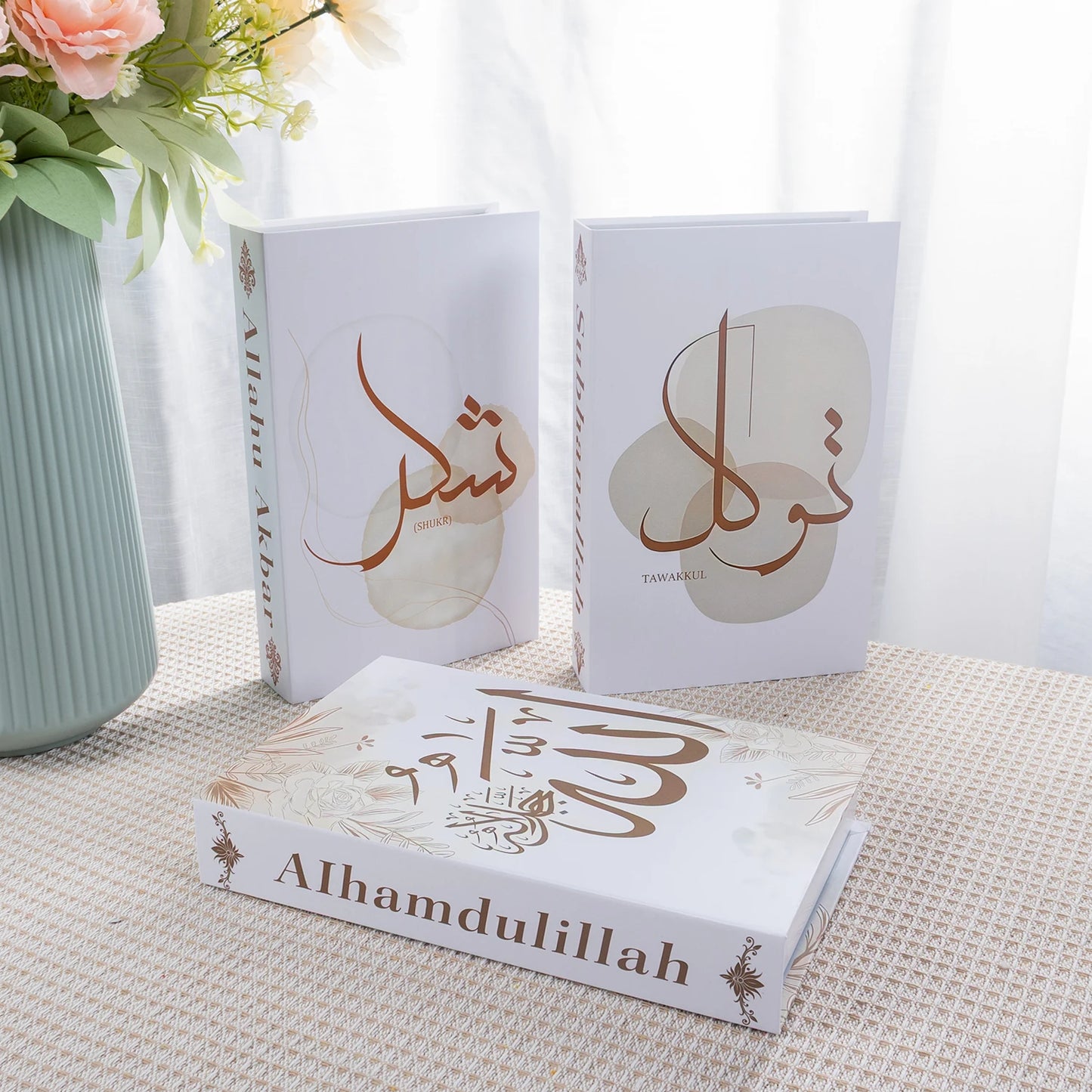 Islamic Serie Fake Book Decoration Coffee Table Decoration Living Room Fashion Prop Books Home Decoration Model Room Accessories