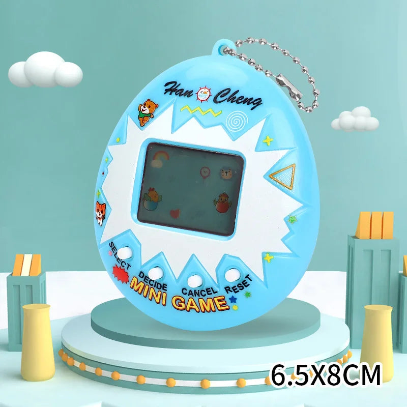 Tamagotchi 1Pcs Children's electronic Pet 168 Pets In 1 Virtual Cyber kid Digital Pet Toy Pixel Funny Gift Play Toy keychain BTJ