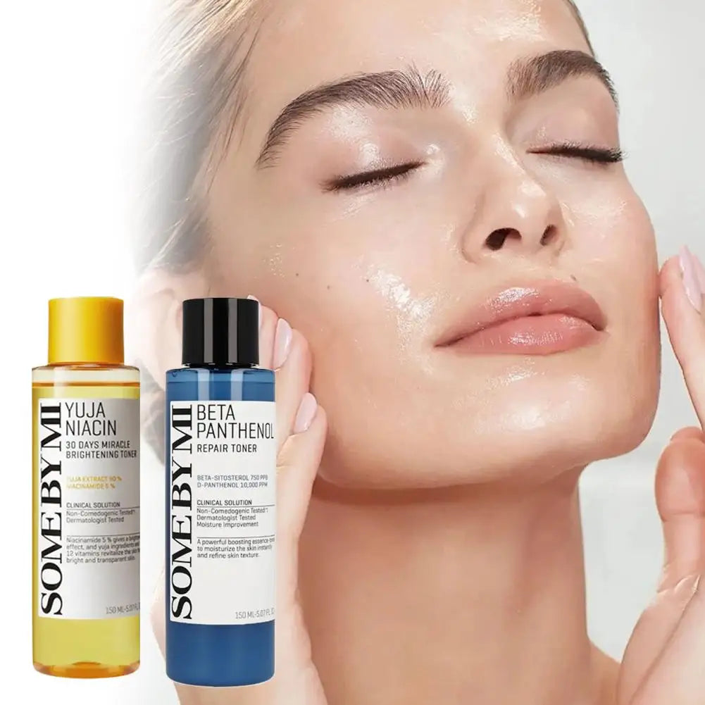 SOME BY MI AHA BHA PHA 30 Days Miracle Skin Care Lotion Face Cream and Cleanser Made from Tea Tree Leaf Water for Sensitive Skin