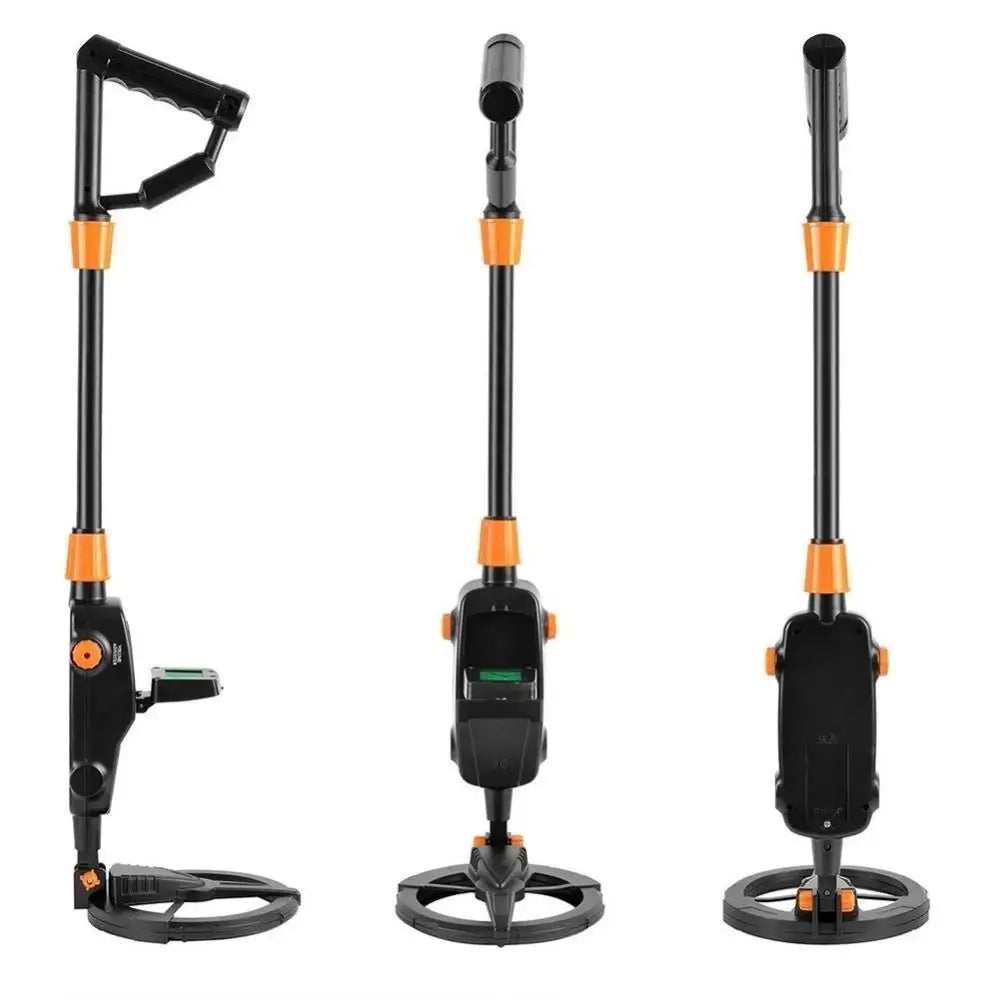 LCD Display Underground Metal Detector Audio Alarm Waterproof Metal Pinpointer Ergonomics Durable Handheld Metal Finder