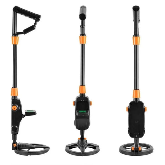 LCD Display Underground Metal Detector Audio Alarm Waterproof Metal Pinpointer Ergonomics Durable Handheld Metal Finder